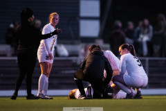 20260419 under fotbollsmatchen i Division 2 Dam Sydvästra Götaland mellan Göteborgs FF och Qviding FIF den 29 april 2026 på Majvallen i Göteborg. 
Foto: Filip Kauffeldt