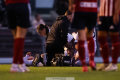 20260419 under fotbollsmatchen i Division 2 Dam Sydvästra Götaland mellan Göteborgs FF och Qviding FIF den 29 april 2026 på Majvallen i Göteborg. 
Foto: Filip Kauffeldt