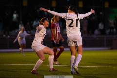 20260419 under fotbollsmatchen i Division 2 Dam Sydvästra Götaland mellan Göteborgs FF och Qviding FIF den 29 april 2026 på Majvallen i Göteborg. 
Foto: Filip Kauffeldt