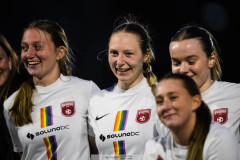 20260419 under fotbollsmatchen i Division 2 Dam Sydvästra Götaland mellan Göteborgs FF och Qviding FIF den 29 april 2026 på Majvallen i Göteborg. 
Foto: Filip Kauffeldt