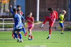 202401103 under fotbollsmatchen mellan Hvetlanda GIF och Proletären FF pojkar 2011  i GO Fotboll Cup den 3 november 2024 på Heden i Göteborg.