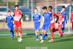 202401103 under fotbollsmatchen mellan Hvetlanda GIF och Proletären FF pojkar 2011  i GO Fotboll Cup den 3 november 2024 på Heden i Göteborg.