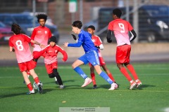 202401103 under fotbollsmatchen mellan Hvetlanda GIF och Proletären FF pojkar 2011  i GO Fotboll Cup den 3 november 2024 på Heden i Göteborg.