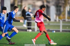 202401103 under fotbollsmatchen mellan Hvetlanda GIF och Proletären FF pojkar 2011  i GO Fotboll Cup den 3 november 2024 på Heden i Göteborg.