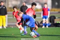 202401103 under fotbollsmatchen mellan Hvetlanda GIF och Proletären FF pojkar 2011  i GO Fotboll Cup den 3 november 2024 på Heden i Göteborg.