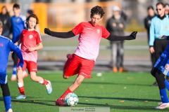 202401103 under fotbollsmatchen mellan Hvetlanda GIF och Proletären FF pojkar 2011  i GO Fotboll Cup den 3 november 2024 på Heden i Göteborg.