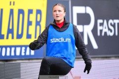 20240329 IK Rössös Ellen Åkerberg under fotbollsmatchen mellan IF Elfsborg och IK Rössö på Borås Arena den 29 mars 2024 i Borås.