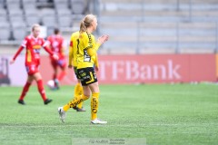 20240329 IF Elfsborgs Fanny Johansson under fotbollsmatchen mellan IF Elfsborg och IK Rössö på Borås Arena den 29 mars 2024 i Borås.