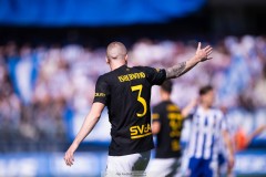 20250817 AIKs Thomas Poppler Isherwood under fotbollsmatchen mellan IFK Göteborg och AIK i Allsvenskan den 17 augusti 2025 på Gamla Ullevi i Göteborg.