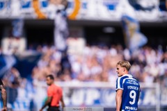 20250817 IFK Göteborgs Max Fenger under fotbollsmatchen mellan IFK Göteborg och AIK i Allsvenskan den 17 augusti 2025 på Gamla Ullevi i Göteborg.