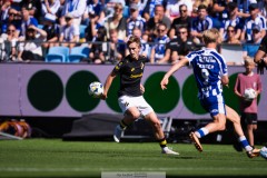 20250817 AIKs Yannick Geiger under fotbollsmatchen mellan IFK Göteborg och AIK i Allsvenskan den 17 augusti 2025 på Gamla Ullevi i Göteborg.