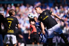 20250817 AIKs Filip Benkovic under fotbollsmatchen mellan IFK Göteborg och AIK i Allsvenskan den 17 augusti 2025 på Gamla Ullevi i Göteborg.