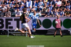 20250817 IFK Göteborgs Sebastian Clemmensen under fotbollsmatchen mellan IFK Göteborg och AIK i Allsvenskan den 17 augusti 2025 på Gamla Ullevi i Göteborg.