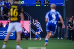 20250817 IFK Göteborgs Tobias Heintz under fotbollsmatchen mellan IFK Göteborg och AIK i Allsvenskan den 17 augusti 2025 på Gamla Ullevi i Göteborg.