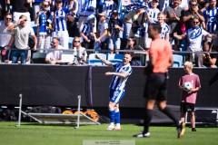 20250817 IFK Göteborgs Tobias Heintz under fotbollsmatchen mellan IFK Göteborg och AIK i Allsvenskan den 17 augusti 2025 på Gamla Ullevi i Göteborg.