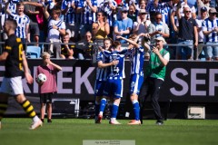 20250817 IFK Göteborgs Tobias Heintz under fotbollsmatchen mellan IFK Göteborg och AIK i Allsvenskan den 17 augusti 2025 på Gamla Ullevi i Göteborg.