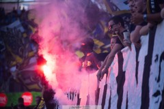 20250817 Publik under fotbollsmatchen mellan IFK Göteborg och AIK i Allsvenskan den 17 augusti 2025 på Gamla Ullevi i Göteborg.