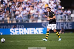 20250817 AIKs Sotirios Papagiannopoulos under fotbollsmatchen mellan IFK Göteborg och AIK i Allsvenskan den 17 augusti 2025 på Gamla Ullevi i Göteborg.