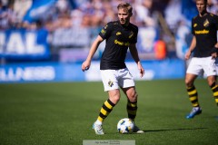 20250817 AIKs Eskil Edh under fotbollsmatchen mellan IFK Göteborg och AIK i Allsvenskan den 17 augusti 2025 på Gamla Ullevi i Göteborg.