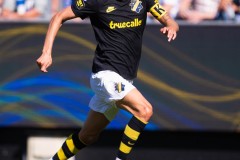 20250817 AIKs Anton Salétros under fotbollsmatchen mellan IFK Göteborg och AIK i Allsvenskan den 17 augusti 2025 på Gamla Ullevi i Göteborg.