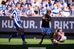 20250817 AIKs Anton Salétros under fotbollsmatchen mellan IFK Göteborg och AIK i Allsvenskan den 17 augusti 2025 på Gamla Ullevi i Göteborg.