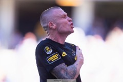 20250817 AIKs Thomas Poppler Isherwood under fotbollsmatchen mellan IFK Göteborg och AIK i Allsvenskan den 17 augusti 2025 på Gamla Ullevi i Göteborg.