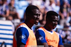 20250817 IFK Göteborgs Imam Jagne under fotbollsmatchen mellan IFK Göteborg och AIK i Allsvenskan den 17 augusti 2025 på Gamla Ullevi i Göteborg.