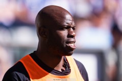 20250817 IFK Göteborgs Hakeem Araba under fotbollsmatchen mellan IFK Göteborg och AIK i Allsvenskan den 17 augusti 2025 på Gamla Ullevi i Göteborg.