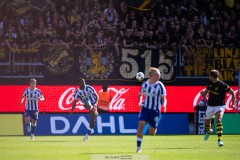 20250817 IFK Göteborgs Rockson Yeboah under fotbollsmatchen mellan IFK Göteborg och AIK i Allsvenskan den 17 augusti 2025 på Gamla Ullevi i Göteborg.