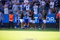 20250817 under fotbollsmatchen mellan IFK Göteborg och AIK i Allsvenskan den 17 augusti 2025 på Gamla Ullevi i Göteborg.