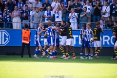 20250817 under fotbollsmatchen mellan IFK Göteborg och AIK i Allsvenskan den 17 augusti 2025 på Gamla Ullevi i Göteborg.