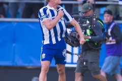 20250817 IFK Göteborgs Max Fenger under fotbollsmatchen mellan IFK Göteborg och AIK i Allsvenskan den 17 augusti 2025 på Gamla Ullevi i Göteborg.