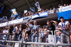 20250817 Publik under fotbollsmatchen mellan IFK Göteborg och AIK i Allsvenskan den 17 augusti 2025 på Gamla Ullevi i Göteborg.