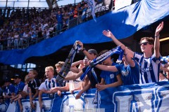 20250817 Publik under fotbollsmatchen mellan IFK Göteborg och AIK i Allsvenskan den 17 augusti 2025 på Gamla Ullevi i Göteborg.