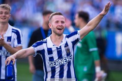 20250817 IFK Göteborgs Jonas Bager under fotbollsmatchen mellan IFK Göteborg och AIK i Allsvenskan den 17 augusti 2025 på Gamla Ullevi i Göteborg.