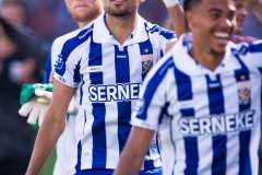 20250817 IFK Göteborgs Thomas Santos under fotbollsmatchen mellan IFK Göteborg och AIK i Allsvenskan den 17 augusti 2025 på Gamla Ullevi i Göteborg.