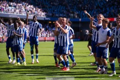 20250817 IFK Göteborgs Gustav Svensson under fotbollsmatchen mellan IFK Göteborg och AIK i Allsvenskan den 17 augusti 2025 på Gamla Ullevi i Göteborg.