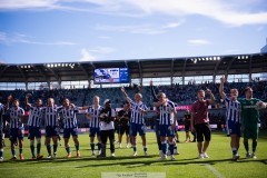 20250817 IFK Göteborg under fotbollsmatchen mellan IFK Göteborg och AIK i Allsvenskan den 17 augusti 2025 på Gamla Ullevi i Göteborg.