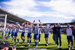 20250817 IFK Göteborg under fotbollsmatchen mellan IFK Göteborg och AIK i Allsvenskan den 17 augusti 2025 på Gamla Ullevi i Göteborg.