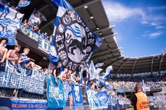 20250817 Publik under fotbollsmatchen mellan IFK Göteborg och AIK i Allsvenskan den 17 augusti 2025 på Gamla Ullevi i Göteborg.