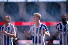 20250817 IFK Göteborgs Max Fenger under fotbollsmatchen mellan IFK Göteborg och AIK i Allsvenskan den 17 augusti 2025 på Gamla Ullevi i Göteborg.