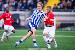 20260308 IFK Göteborg Max Fenger gör 1-0 under fotbollsmatchen i Svenska Cupen mellan IFK Göteborg och Degerfors IF den 8 mars 2026 på Nordic Wellness Arena i Göteborg. 
Foto: Filip Kauffeldt