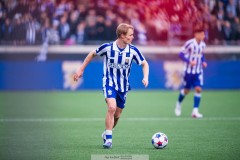 20260308 IFK Göteborg Max Fenger under fotbollsmatchen i Svenska Cupen mellan IFK Göteborg och Degerfors IF den 8 mars 2026 på Nordic Wellness Arena i Göteborg. 
Foto: Filip Kauffeldt