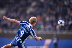 20260308 IFK Göteborg Max Fenger under fotbollsmatchen i Svenska Cupen mellan IFK Göteborg och Degerfors IF den 8 mars 2026 på Nordic Wellness Arena i Göteborg. 
Foto: Filip Kauffeldt