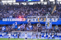 20250428 Publik under fotbollsmatchen mellan IFK Göteborg och GAIS i Allsvenskan den 28 april 2025 på Gamla Ullevi i Göteborg.