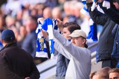 20250428 Publik under fotbollsmatchen mellan IFK Göteborg och GAIS i Allsvenskan den 28 april 2025 på Gamla Ullevi i Göteborg.