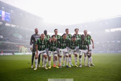 20250428 GAIS under fotbollsmatchen mellan IFK Göteborg och GAIS i Allsvenskan den 28 april 2025 på Gamla Ullevi i Göteborg.