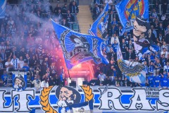 20250428 Publik under fotbollsmatchen mellan IFK Göteborg och GAIS i Allsvenskan den 28 april 2025 på Gamla Ullevi i Göteborg.