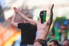20250428 Publik under fotbollsmatchen mellan IFK Göteborg och GAIS i Allsvenskan den 28 april 2025 på Gamla Ullevi i Göteborg.