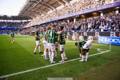 20250428 GAIS under fotbollsmatchen mellan IFK Göteborg och GAIS i Allsvenskan den 28 april 2025 på Gamla Ullevi i Göteborg.